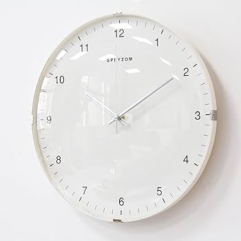 掛け時計　ホワイト 楽天市場】【12/1限定ｴﾝﾄﾘｰで当店全品最大P7倍】掛時計 掛け時計