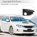 RATCHROLL Front Right Fog Light Grill for Subaru Impreza 2017-2019 Front Lower Bumper Fog Light Cover Inserts No.57731FL20A ABS 1 Pcs