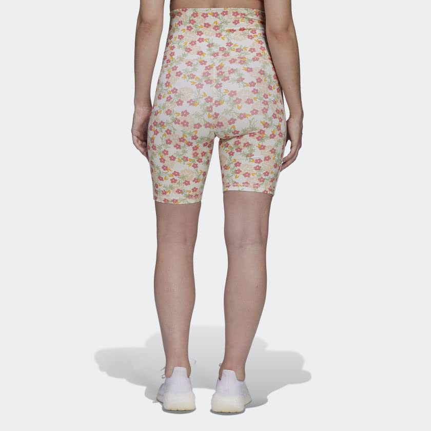 Short stretch maternité adidas Grow Positivity anti-frottement multicolore S - 3