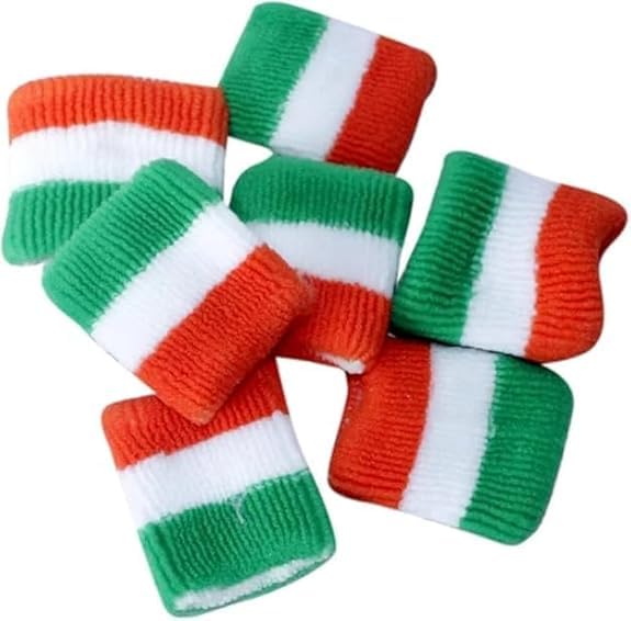 GIRLYZ ATTIRE Indian Wrist Band Tricolor - Tricolor Band for Independence Day, Republic Day Celebrations(Pack Of 4)-image-29
