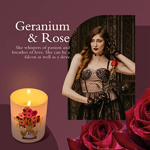 Set de Velas de Soja Geranio y Rosa con Difusor y Spray miniatura 5