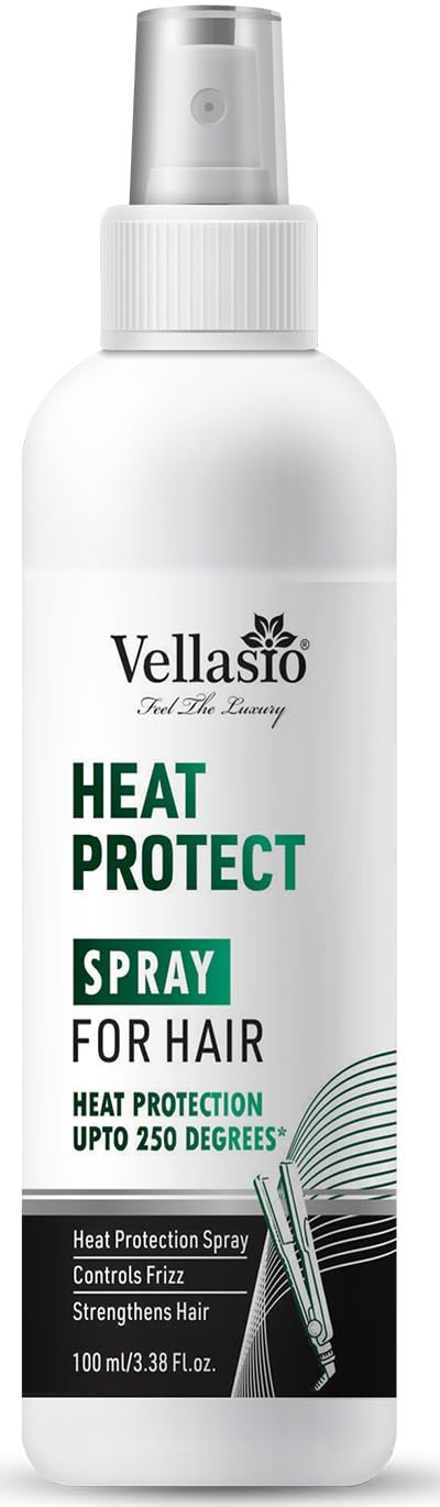 Classic Heat Protectant with Argan Oil & Grapeseed - Thermal Hair Protector for Straightening, Curling, Blow Drying, For Men & Women