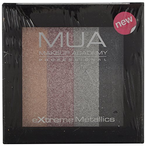 MUA Metallic Lidschatten Quad - Glammed Up