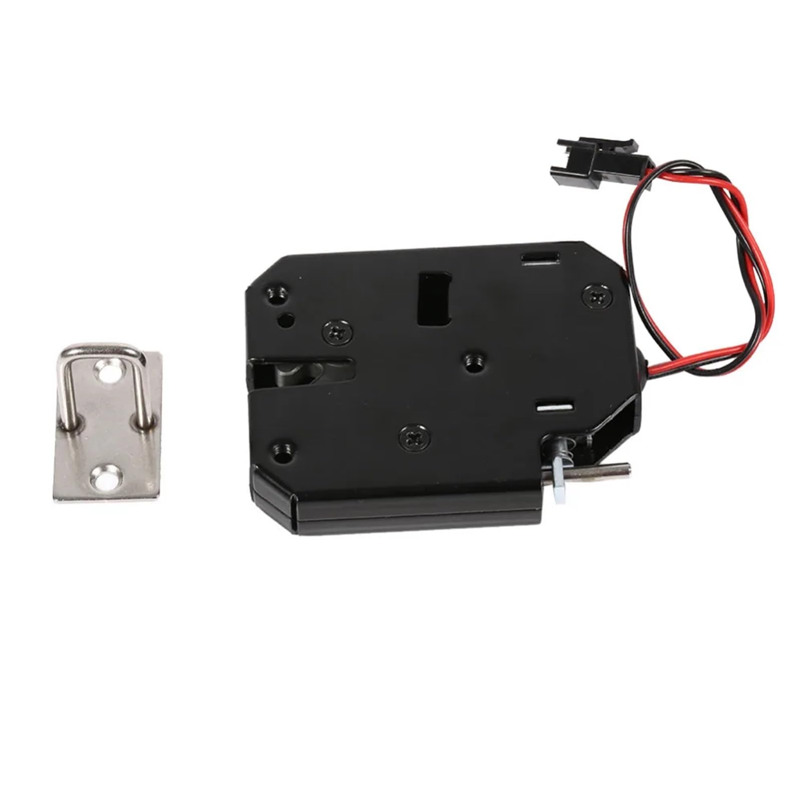 Cerradura eléctrica con solenoide for minicerradura de control eléctrica de CC de 12 V Cerradura for gabinete con toma única