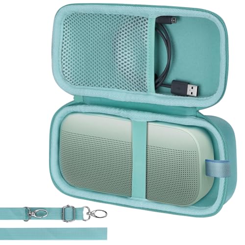 Image of Lebakort Hard Case Compatible with Bose SoundLink Flex 2nd Gen /Bose SoundLink Flex Portable Speaker, Mint Green Case