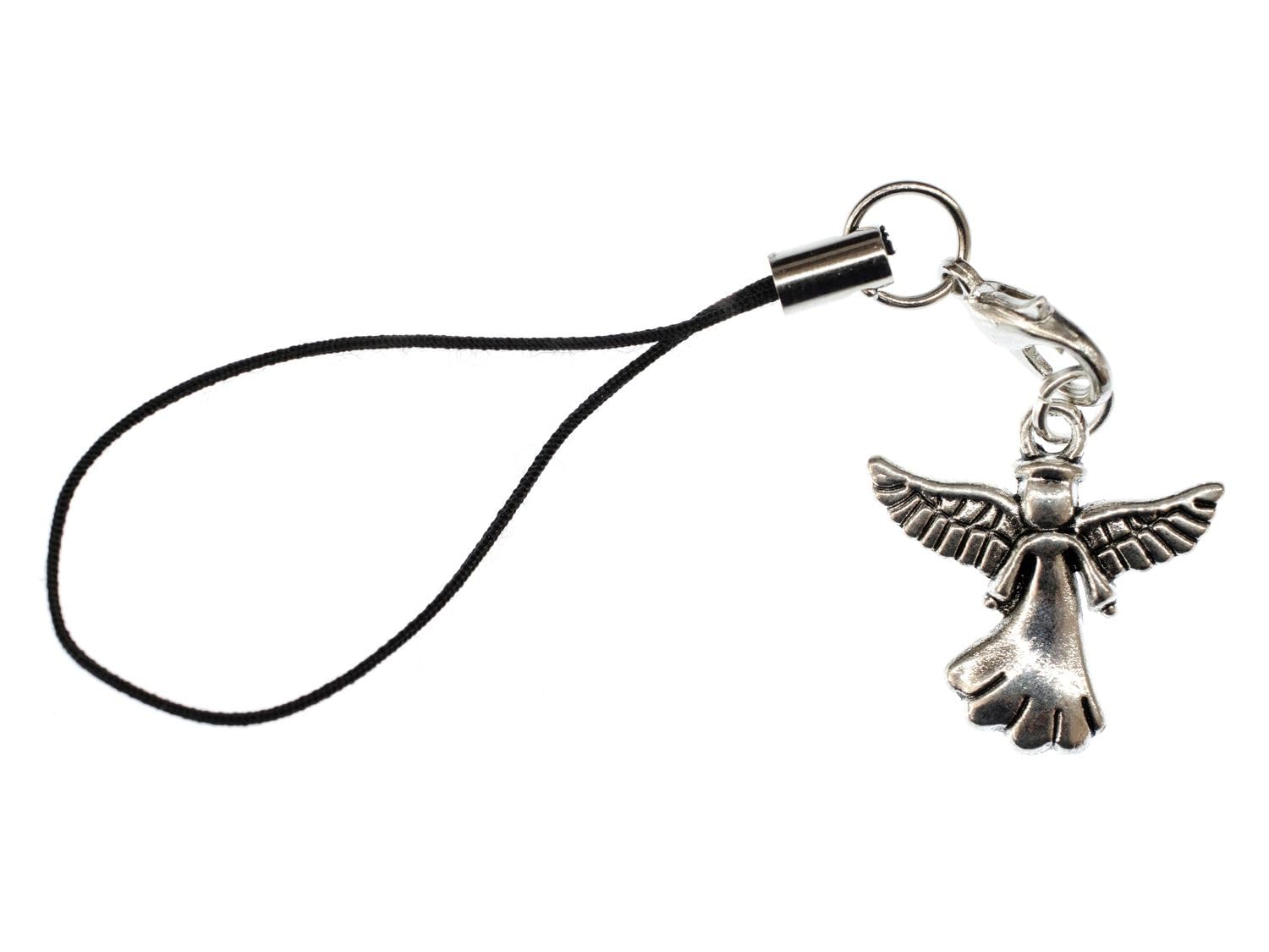 Miniblings Angel Mobile Cell Phone Charm Pendant Guardian Angels Saints Patrons Metal