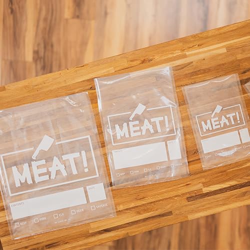 VacMaster 12 inch by 12 inch Heavy Duty 3 Mil Chamber Vacuum Sealer Bags - 1,000 Pre Cut Clear Chamber Machine Pouches Per Case, BPA Free, 30727