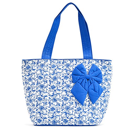 Sac seau une épaule en toile calico sac portable et fourretout femme