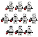  10 Nuevo Lego Star Wars Stormtrooper Minifig Lote 75078 Transporte de tropas imperiales