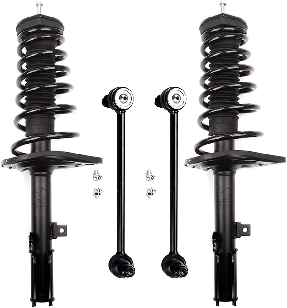 Rear Struts Suspension for Toyota Avalon 2006-2012 Complete Strut Assembly Sway Bar Links Kit 4 pck, Rear shocks Absorber for Toyota Camry 2007-2011 Struts 172309 172310 K750011