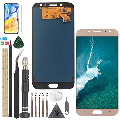 YWL-OU para Samsung Galaxy J7 Pro LCD Display y para 2017 J730 J730F J730G Pantalla táctil Digitalizador con un Conjunto de Herramientas (Negro)