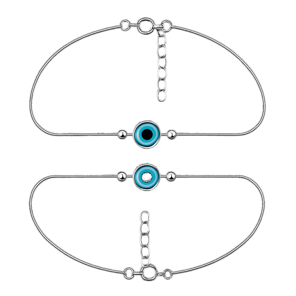 Ziyans Fashion Stainless Steel Flat Snake Design Anklet for Girls & Women
