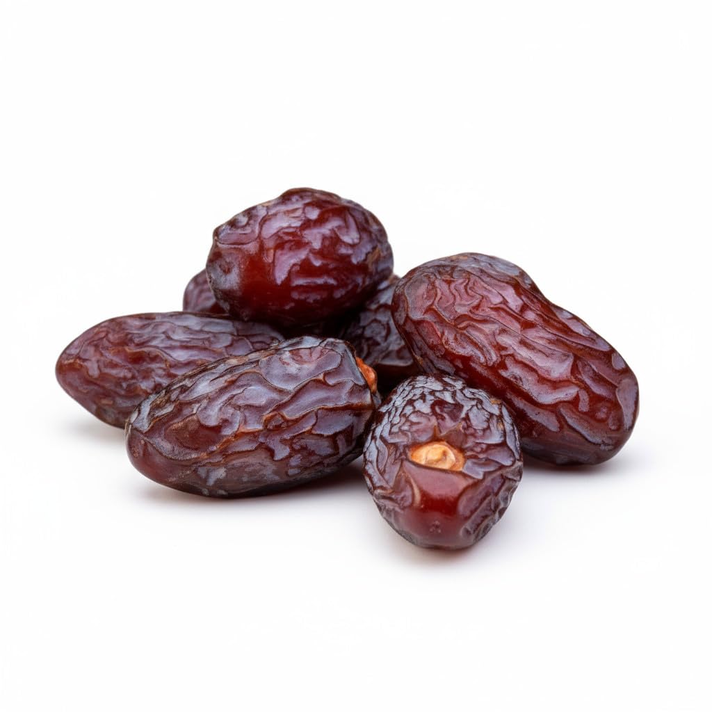 5 kg di datteri Medjool Medjoul Datteri Scatola Deglet Nour | Vegan | sapore aromatico fruttato e dolce (large)
