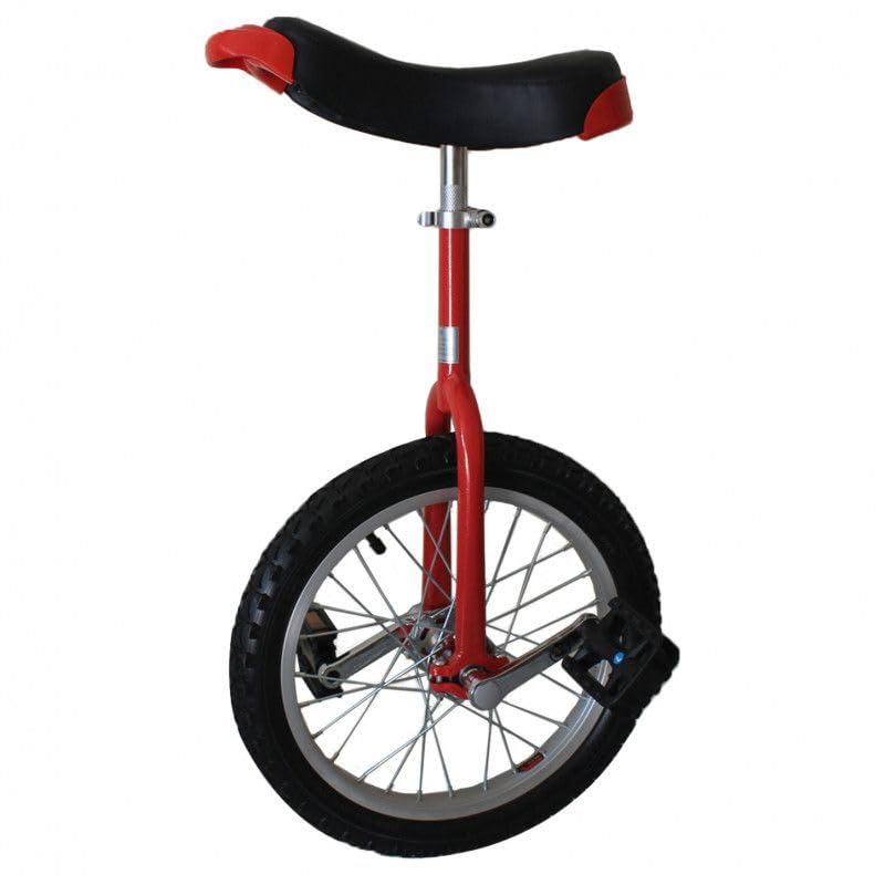 ICARE Mo18r Monociclo, Unisex, Rojo, 18 pouces