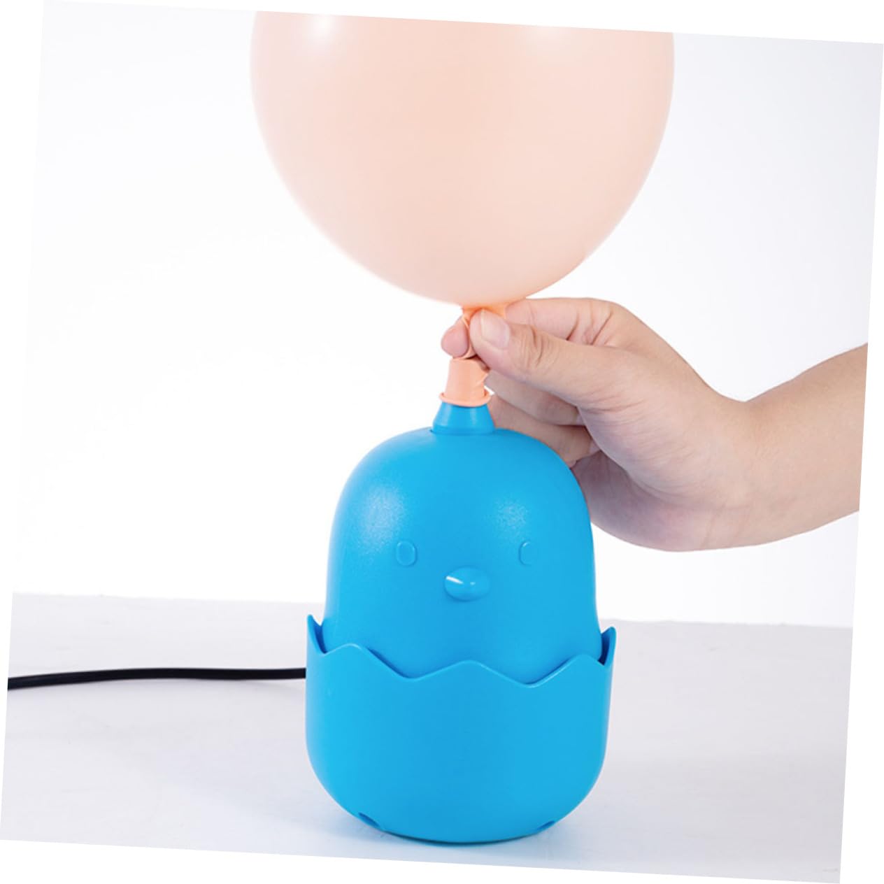 Pompa Elettrica per Palloncini Ricaricabile Atmosfera Natalizia, Blu PP