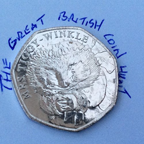 TGBCH Beatrix Potter 50p Coins VGC (Mrs Tiggywinkle)