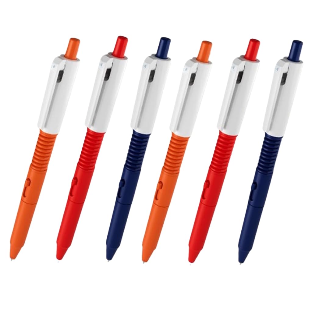 6 Pcs Shock Pen Prank, Hilarious Water Prank Gadgets for Office Pranks and Party Games, Funny Gifts for Students, Set of Prank Pens with Surprising Water Effect