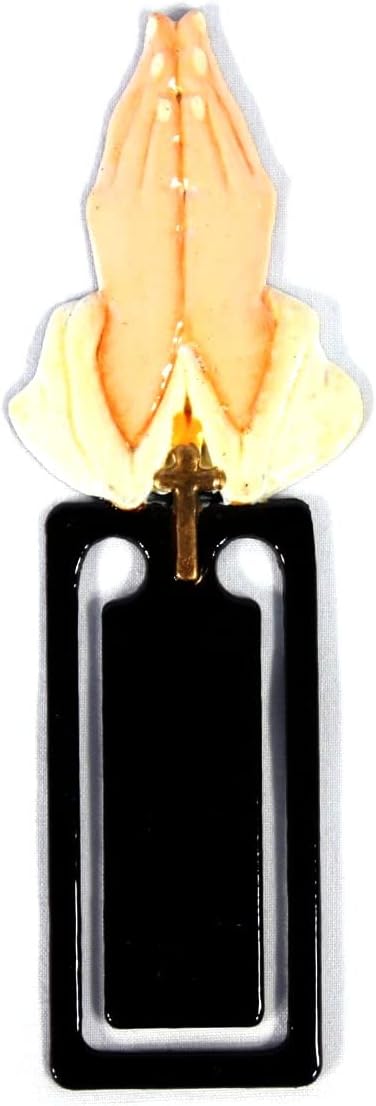 Wholesale Pack Handpainted Praying Hands Bookmark (Set of 12)