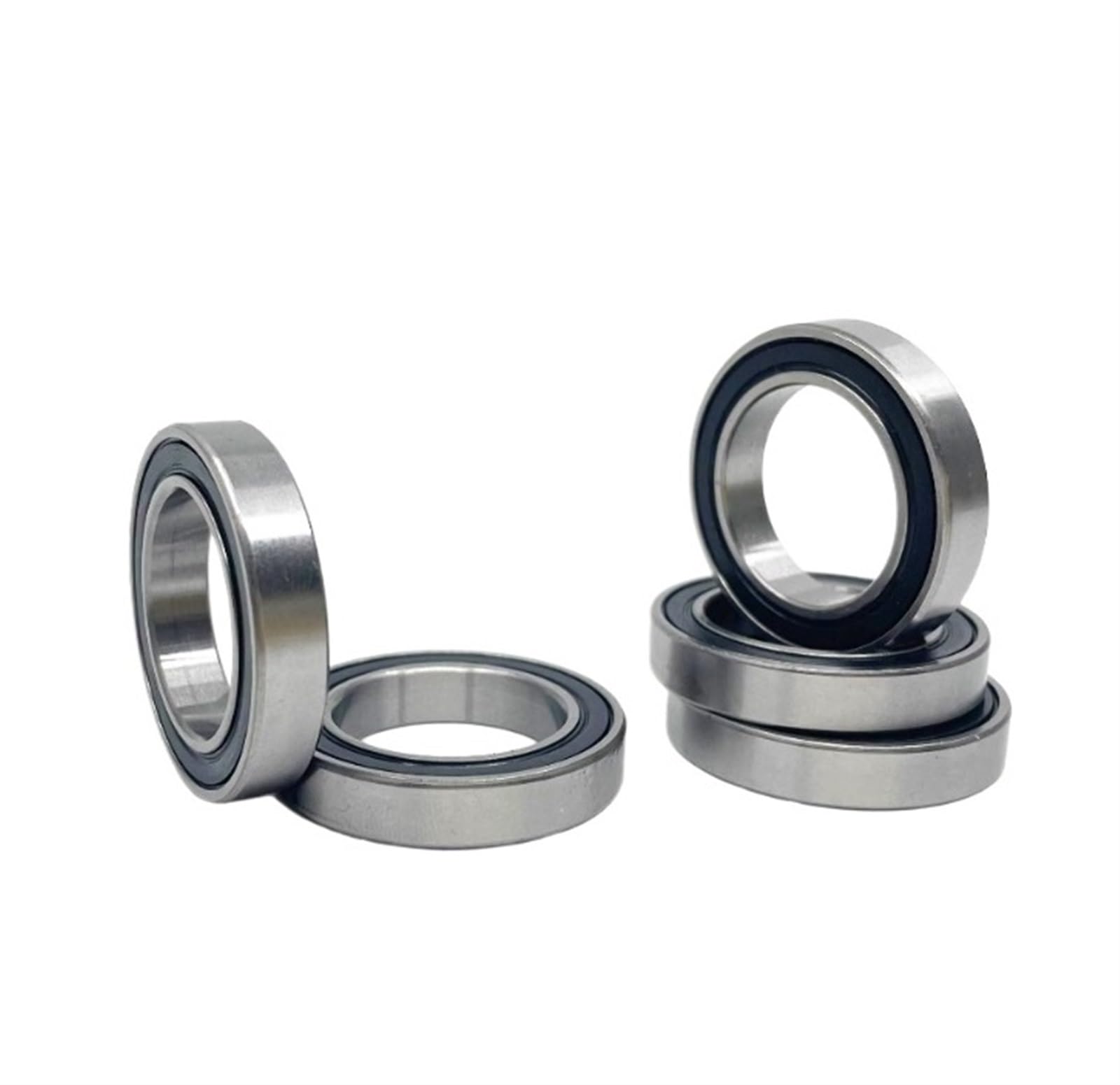 HYUJNAFZR Bimetal Seal Shield Micro deep Groove Bearing 10pcs 15267-2RS 15X26X7mm Deep Groove Ball Bearing