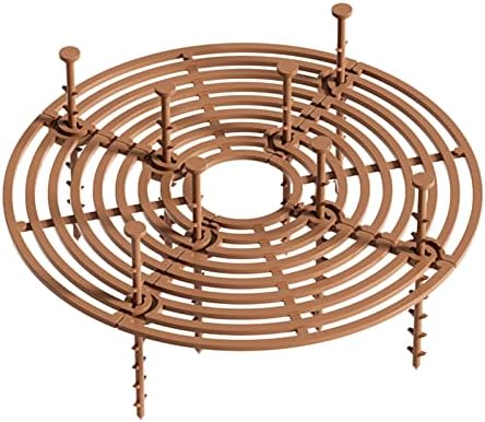 2x Blumentopf Gitter 30cm - Pflanzenschutz Für Katzen & Kinder