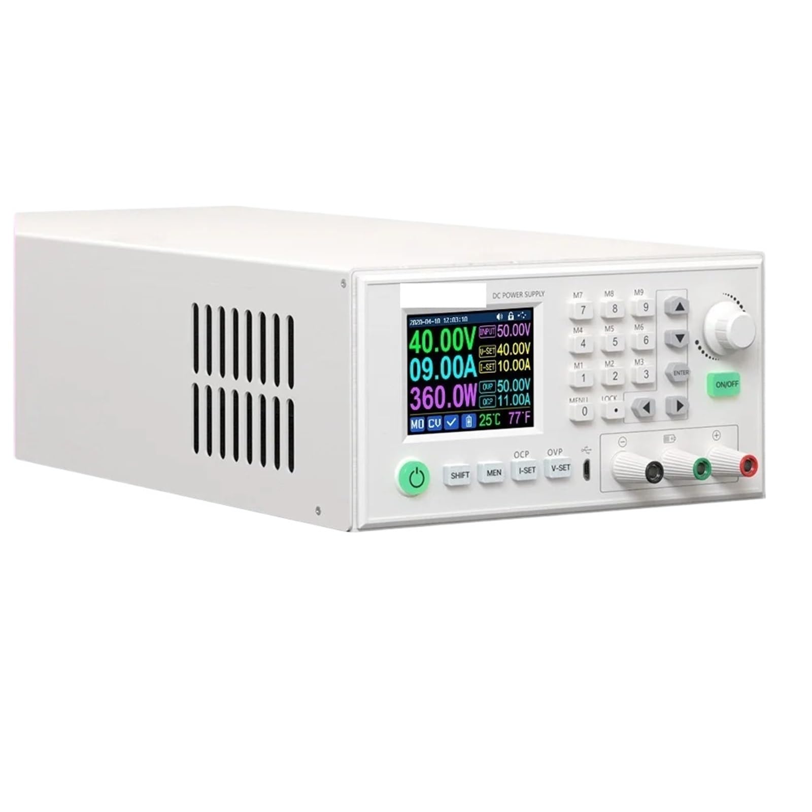Labornetzteil RD6024 Komplettes Set USB Digital Control AC/DC Einstellbares Tischnetzteil mit Akkuladung(1500w preamp)