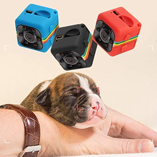 Mini Câmera Espiã Sq11, Full HD, 1080P, 2,3cm, Visão Noturna, Sensor De Movimento com Manual