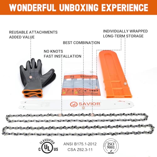 Savior 16-Inch Bar & R55 Chain Combo