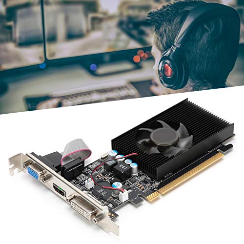 Oumij1 Video Card Graphics Card Desktop Video Card PCI Efficient Computer Accessories 1G 64bit, default - Image 3