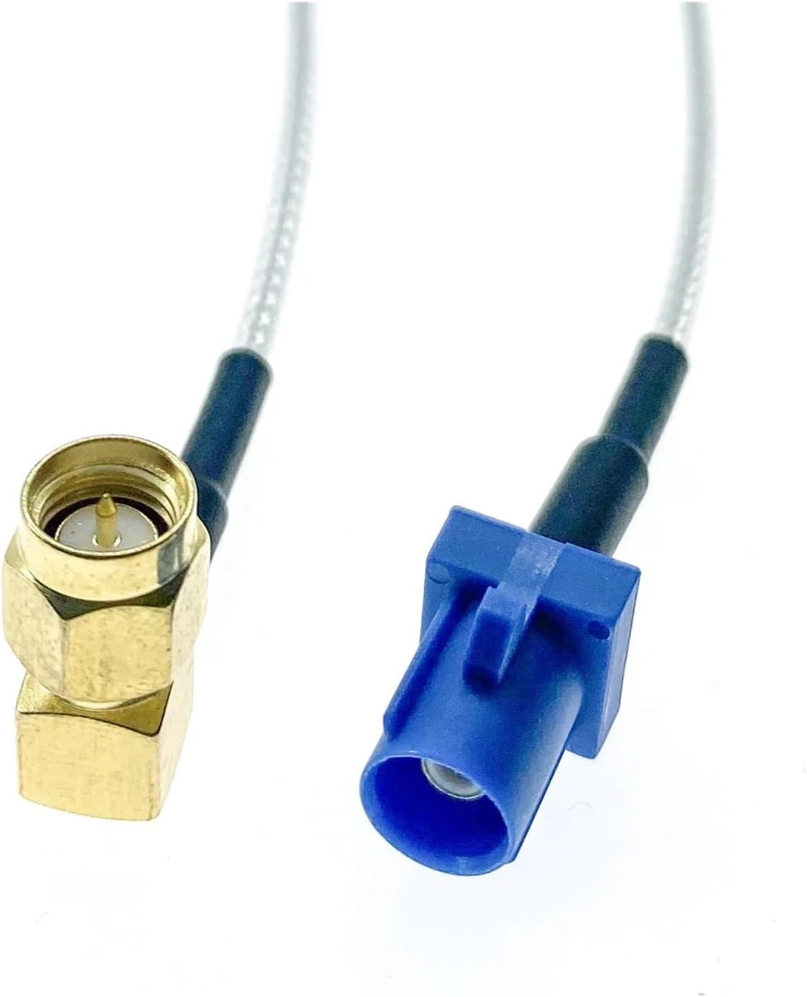 Fakra C オスプラグ - SMA 90&deg; GPS アンテナ延長ケーブル RG316 ピグテールジャンパー(8Meter 8M)