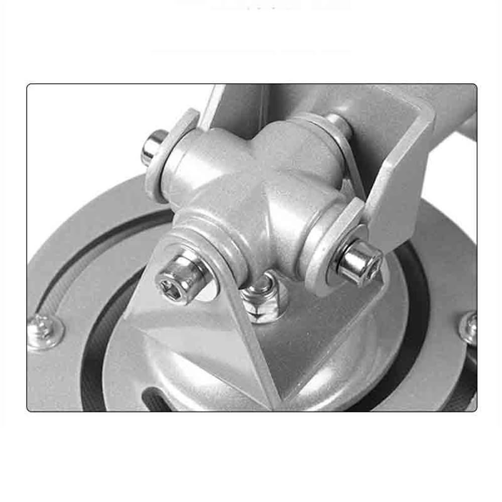 Supporto per Proiettore Home Office Staffa da soffitto for proiezione Rotante Staffa for proiettore Gancio di Sospensione in Lega di Alluminio Supporti per proiettori(Silver)