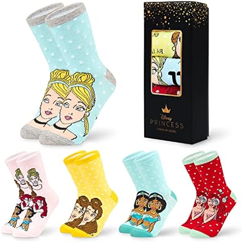 Disney Stitch Calf Length Socks Pack of 5 Cover