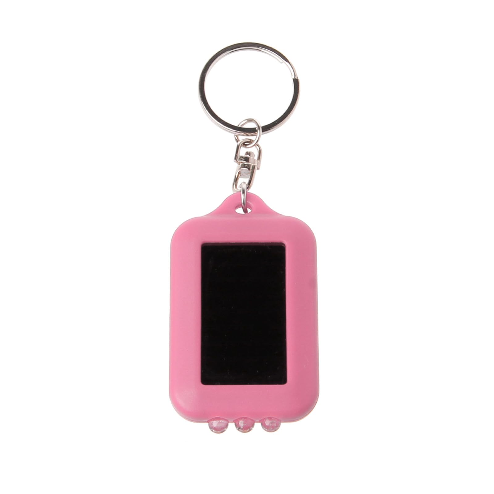 APGLSXY Solar Light Keychain Solar LED Keychain LED Keyring Torch Texture Suitable for Backpacking and Travel Essential Portable Torch
