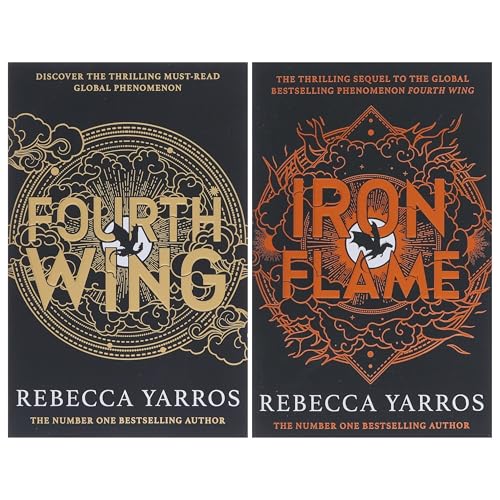 Fourth Wing + Iron falme by Rebecca - 2 Book Collection Set - The Empyrean Series - Image 2