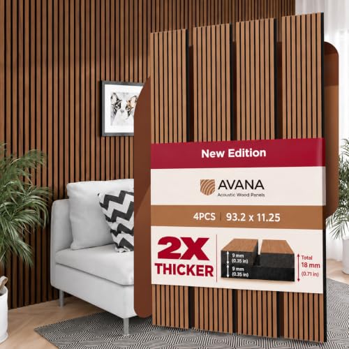 Avana Rustic Walnut 4-Pack