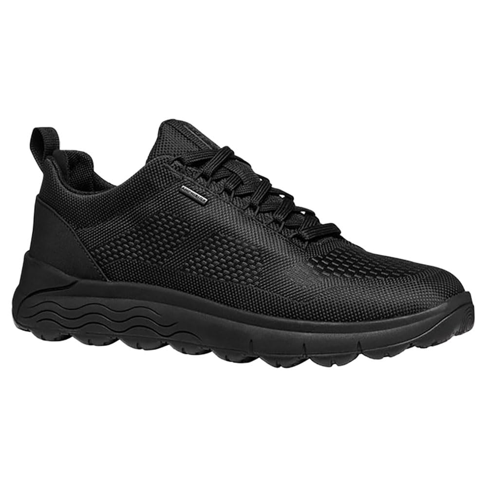 Geox Men's U Spherica 4x4 B ABX Trainers, Black, 8 UK