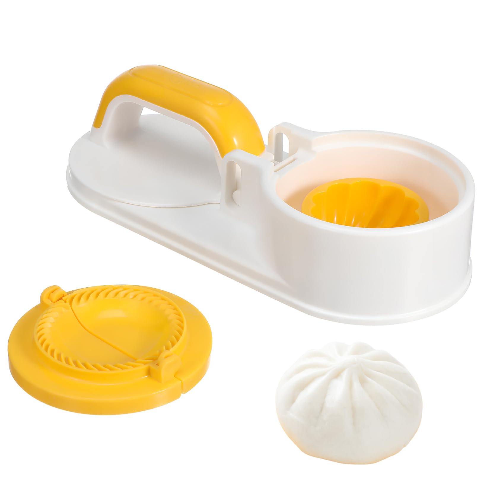 CHILDWEET Dumpling Wrapper Press Kit Pastry Manual Press Machine Dumpling Peel Maker Versatile Use Efficient Dough Preparation