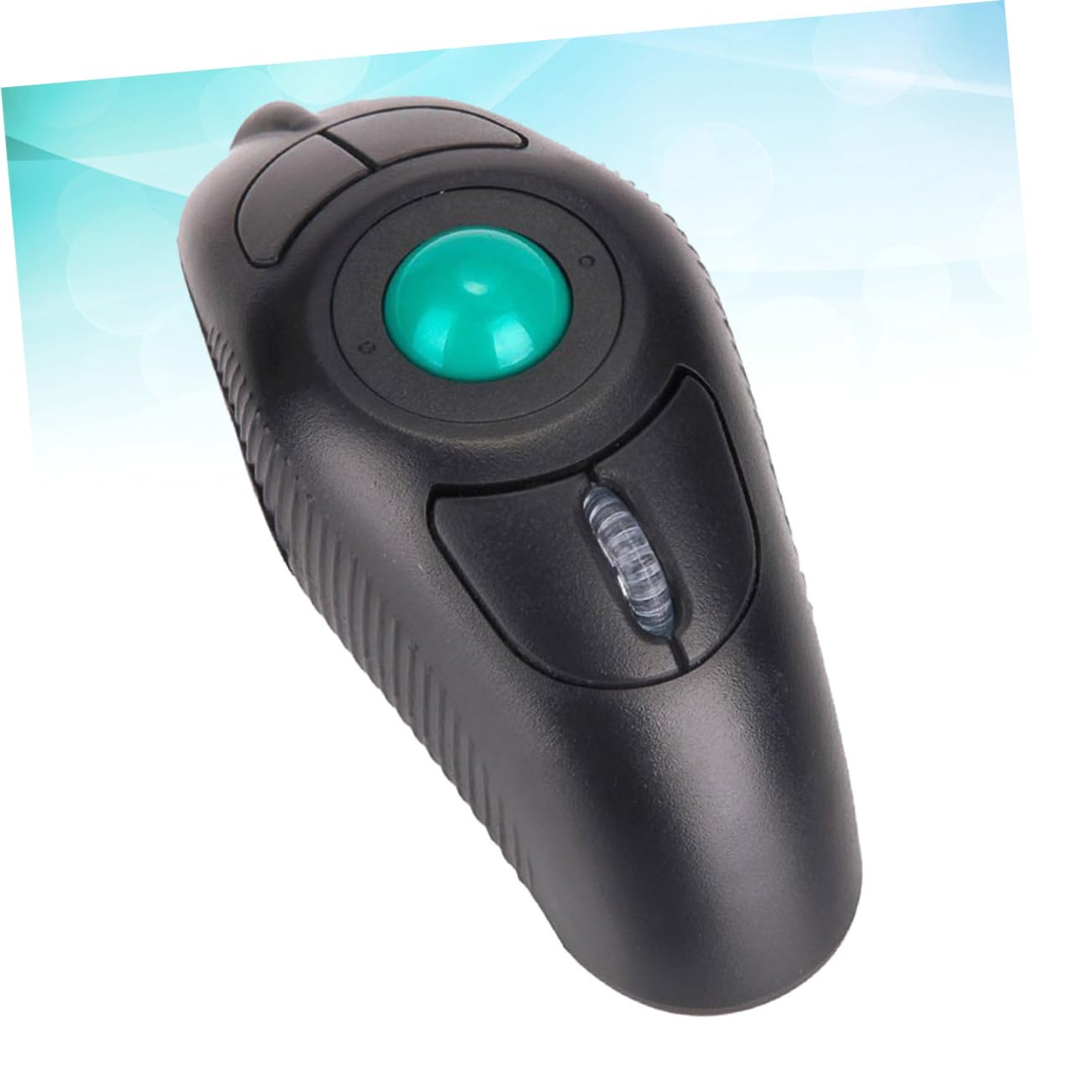 2.4g Bezprzewodowa Mysz Trackball z Kontrolą Kciuka Ergonomiczna Myszka Ręczna Usb Do Laptopów Wygodne Użytkowanie Zmniejsza Zmęczenie Dłoni i Oczu Kolor Czarny