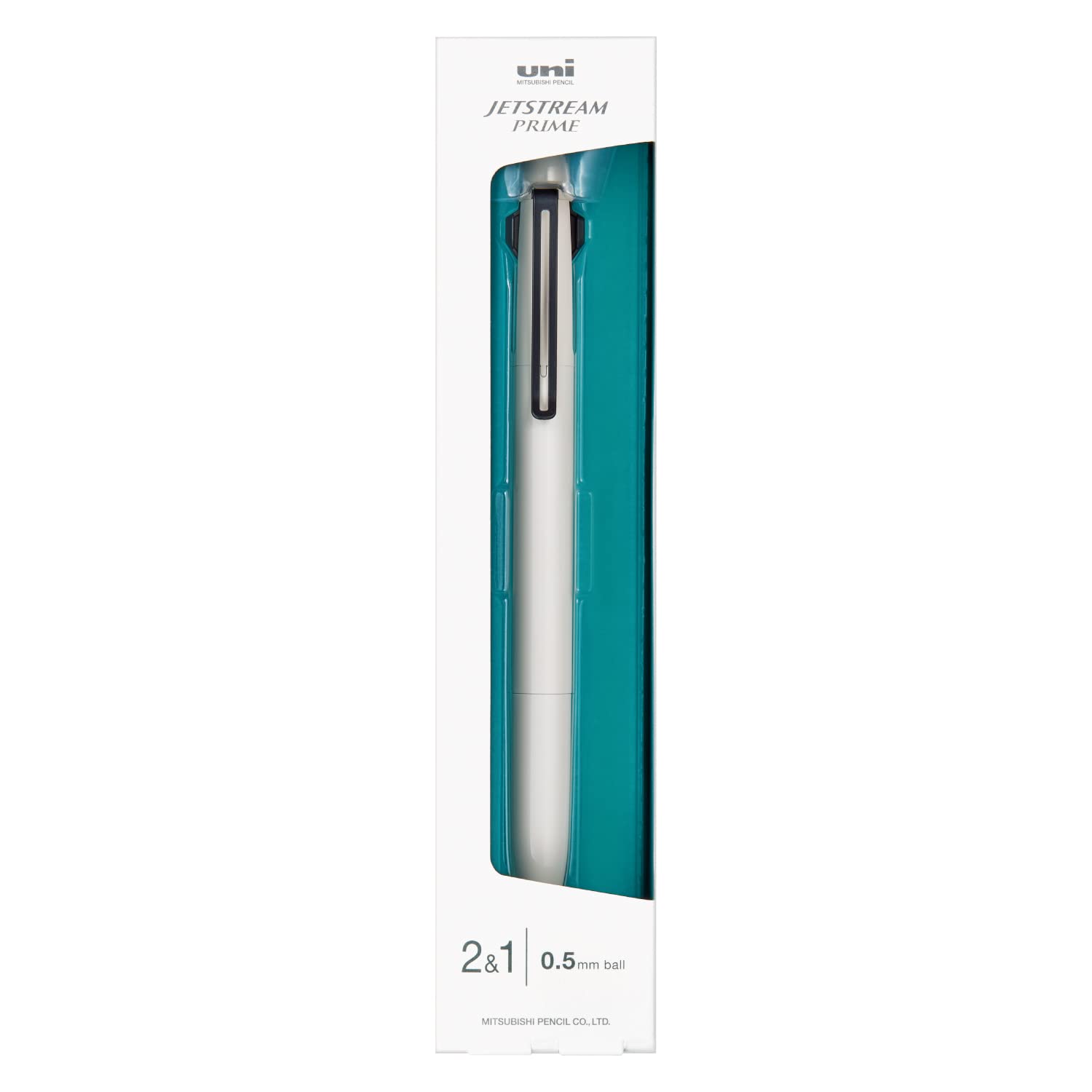 Mitsubishi Pencil MSXE333005.45 Jetstream Prime 2 & 1 0.5 Multifunctional Ballpoint Pen, Beige - Image 2