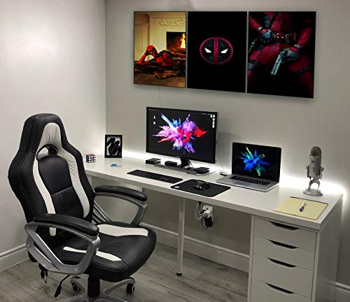 Quadro Decorativo Coleção Deadpool Marvel Heroi Classico