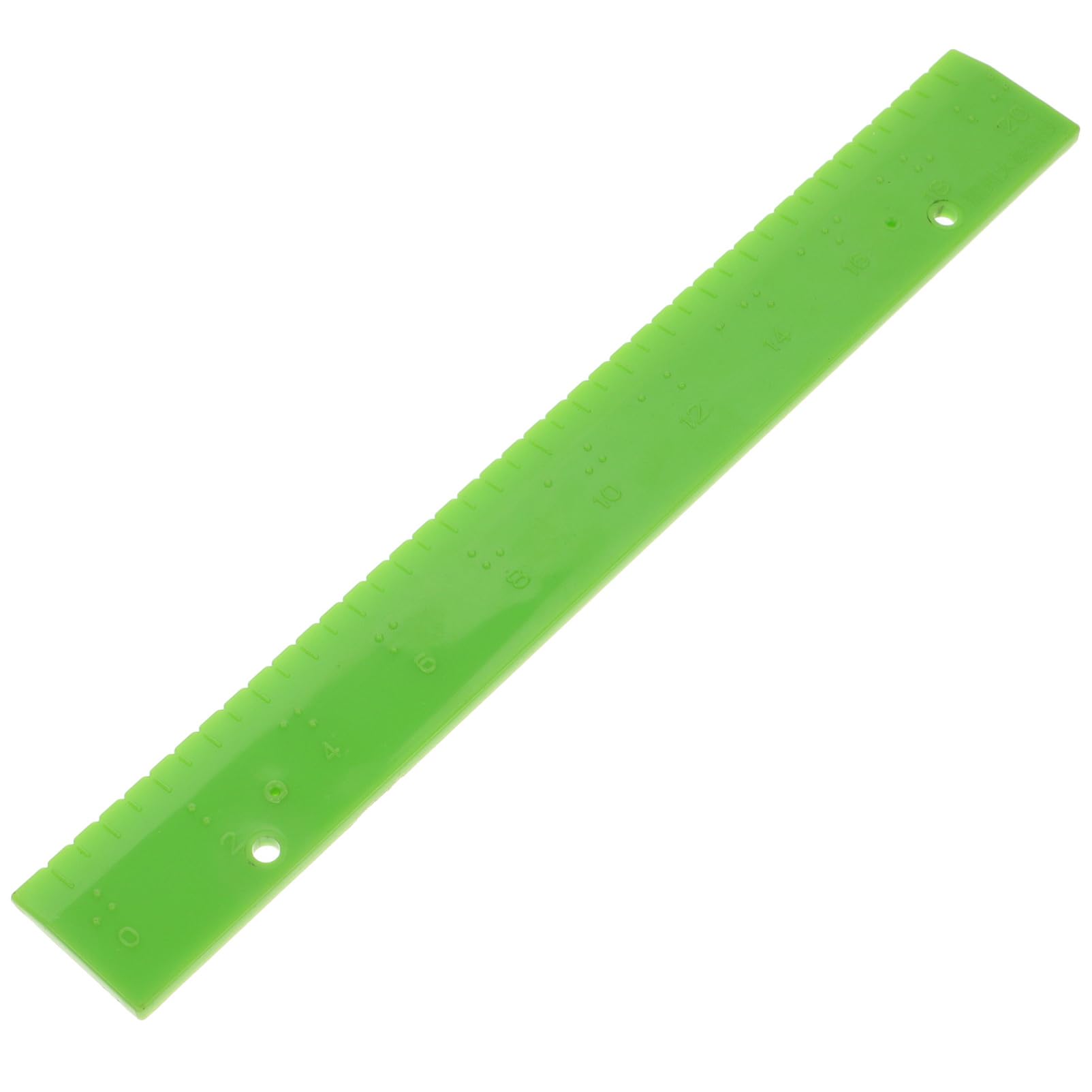 WOONEKY Braille Tactile Measuring Ruler Blind Accessible Braille Ruler Supply for Beginners
