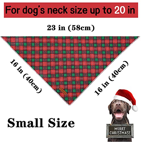 Unique style paws Christmas Dog Bandanas 1PC Washable Bibs Scarf, Pet Dog Kerchief - Image 3