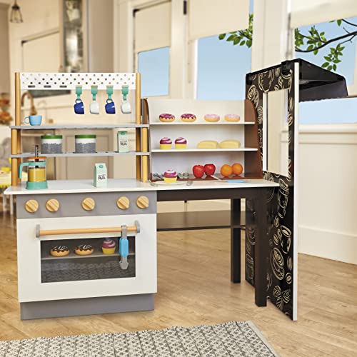 little tikes 657962EUC Echtholz Café & Bäckerei-Exklusive Spielküche-Kinderspielzeug-Kochen & Servieren mit über 20… – Bild 7