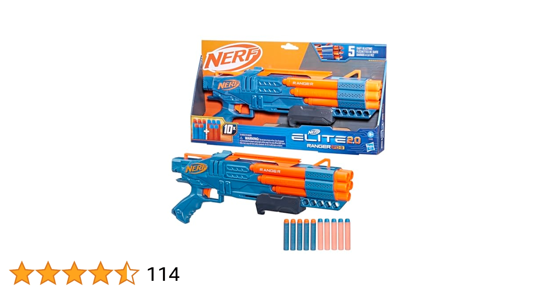 4個セット　廃盤品　ナーフ エリート2.0 レンジャー PD-5 4個セット 廃盤品 ナーフ エリート2.0 レンジャー PD-5 - メルカリ