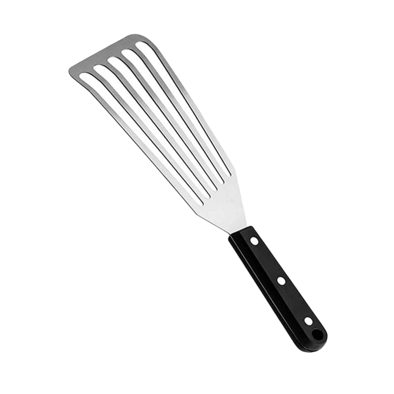 UPKOCH 5 Stück Fischspatel mit Schlitzen Robuster Pfannenwender für Steak Eier und Ergonomischer Küchenspatel für Zuhause Restaurants und Hotels Multifunktionales Kochwerkzeug