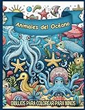Animales del Océano Dibujos Oara Oolorear Oara Niños: Aventura submarina...