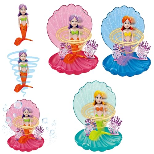 LUKIUP Jeux Piscine, Sirene Jouet, Jouets de Piscine, Jouet de Plongée, pour Baignoire, Piscine, Entraînement de Piscine sous-Marin, Jouets de Natation, Jeu...