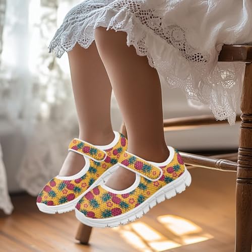 Coloranimal Mary Jane Shoes for Girls Casual Dress Shoes Single Buckle Princess Shoes Girls Flats Back to School Uniform Shoes2
