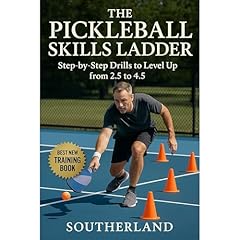 The Pickleball Skills Ladder: Step-by-Step Drills to Level Up from 2.5 to 4.5 Audiolibro Por Fitness Research Publishing arte de portada