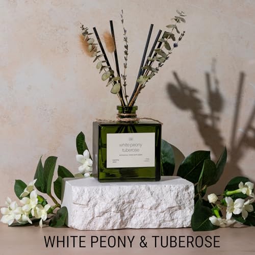 Set Difusor de Varillas con Flores Secas Wild Lavender y White Peony miniatura 5