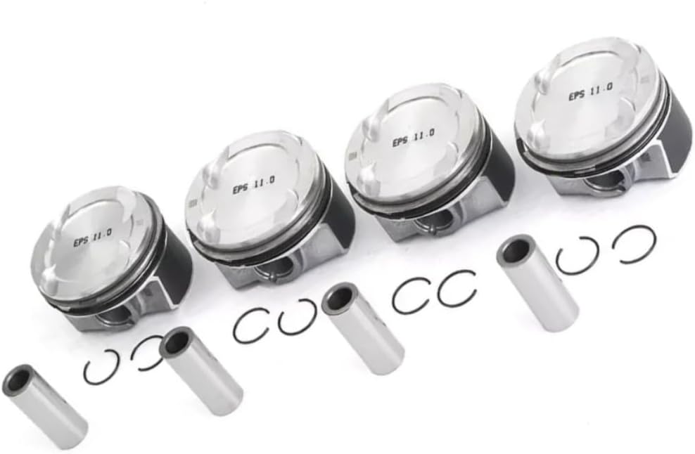 Pistons & Rings Set CR 11:1 Fit For 320i F30 F56 G20 G30 B48B20A B38 B4 8 HS+0.5 11 25 8 638 448 Engine Parts 11258638448 Car